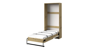 Navpična stenska postelja v omari SNIKY 90x200 