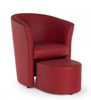 Fotelj RITA rdeča