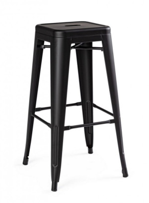 Barski stol MINNESOTA H76 črna