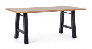 Jedilna miza FRED 180X90 črna