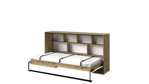 Vodoravna dvižna postelja SNIKY 90x200 mat 